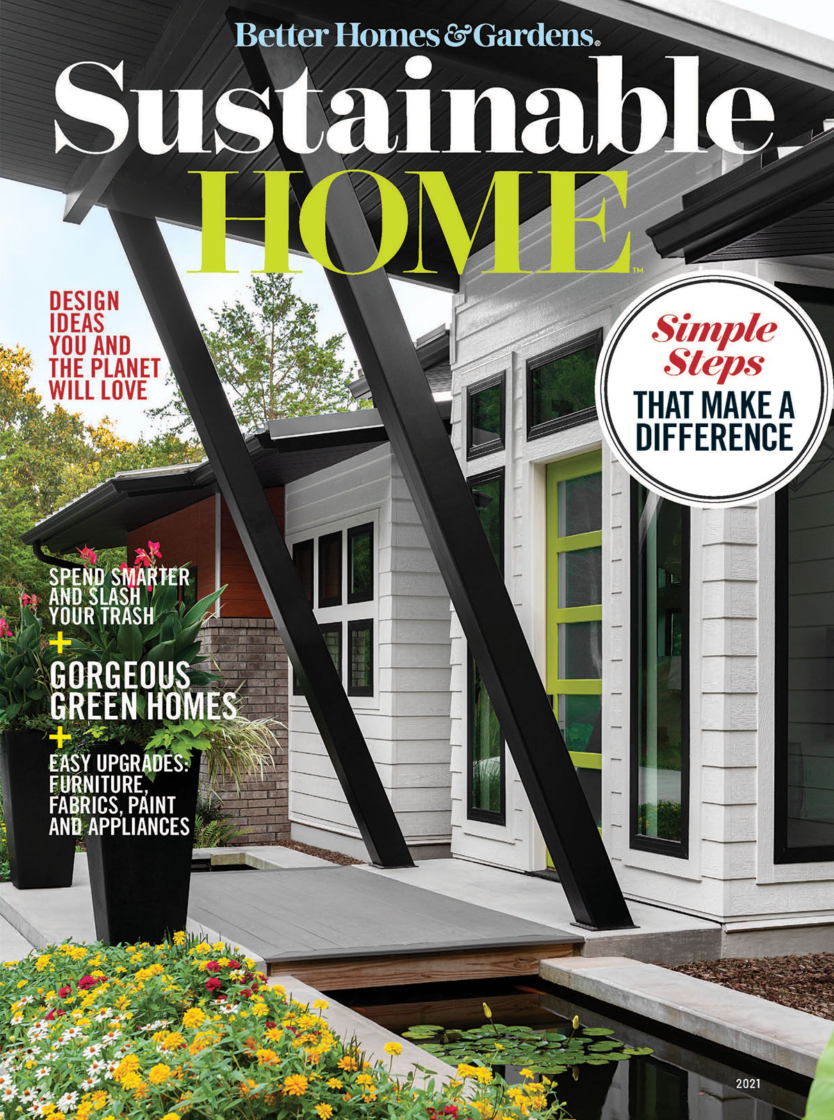 Better Homes and Garden magazine cover